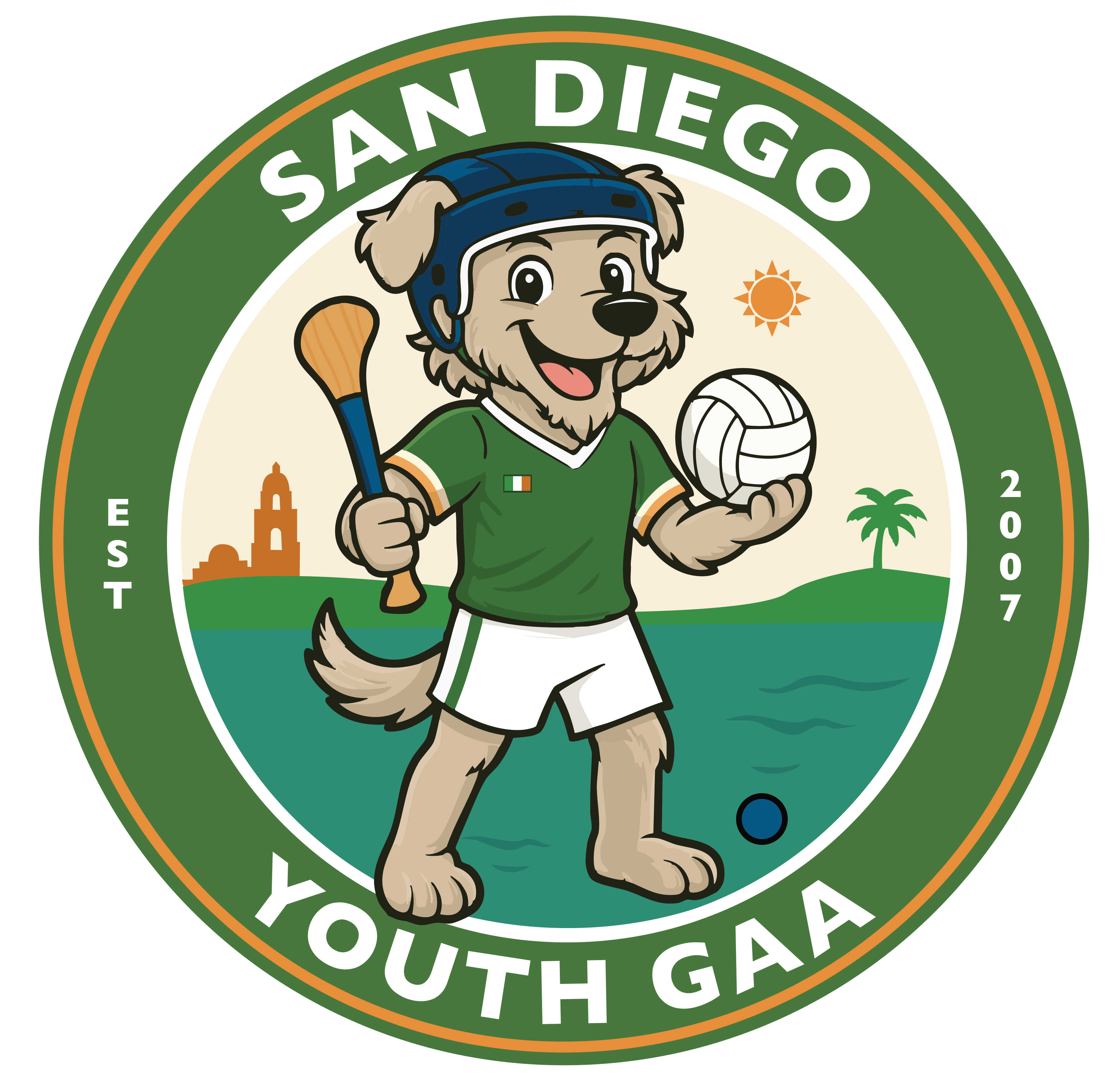 San Diego Youth GAA Logo